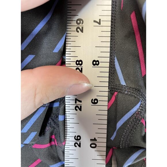 Nike Pro Compression Shorts Womens Medium Black Pink Blue Dri-FIT - Picture 3 of 9